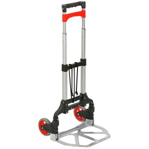 Alumīnija rokas ratiņi 60 kg salokāmi