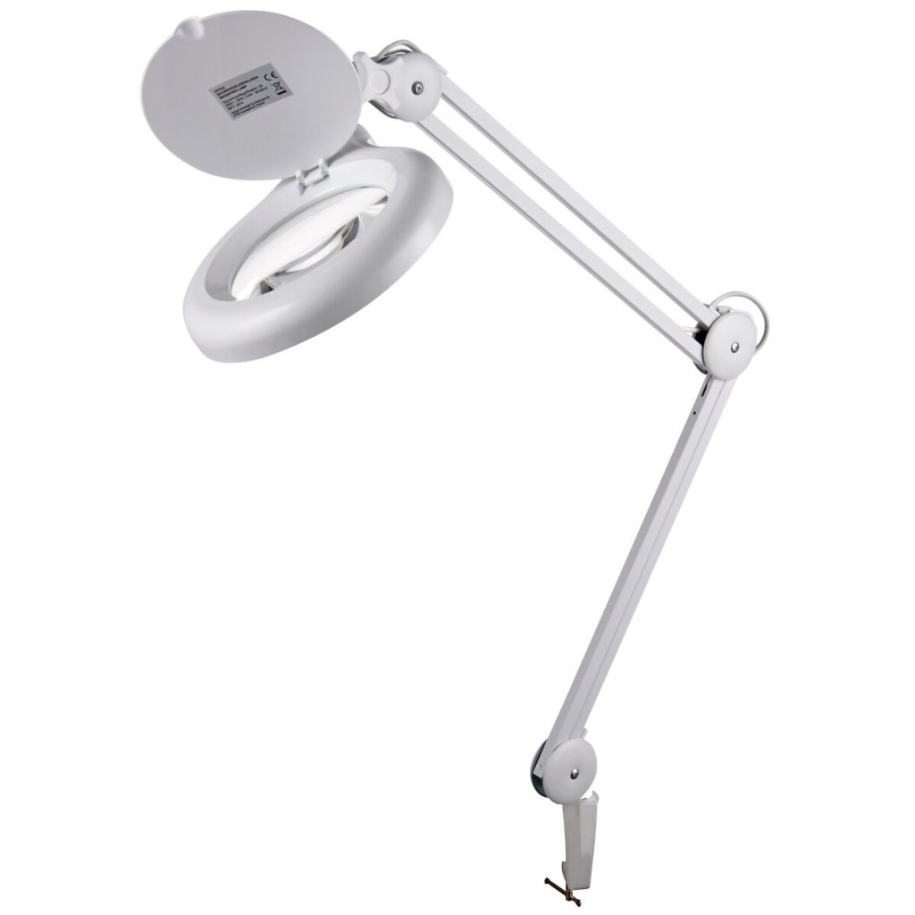 Palielināmais lukturis lampa 60 leds 5" lēcas