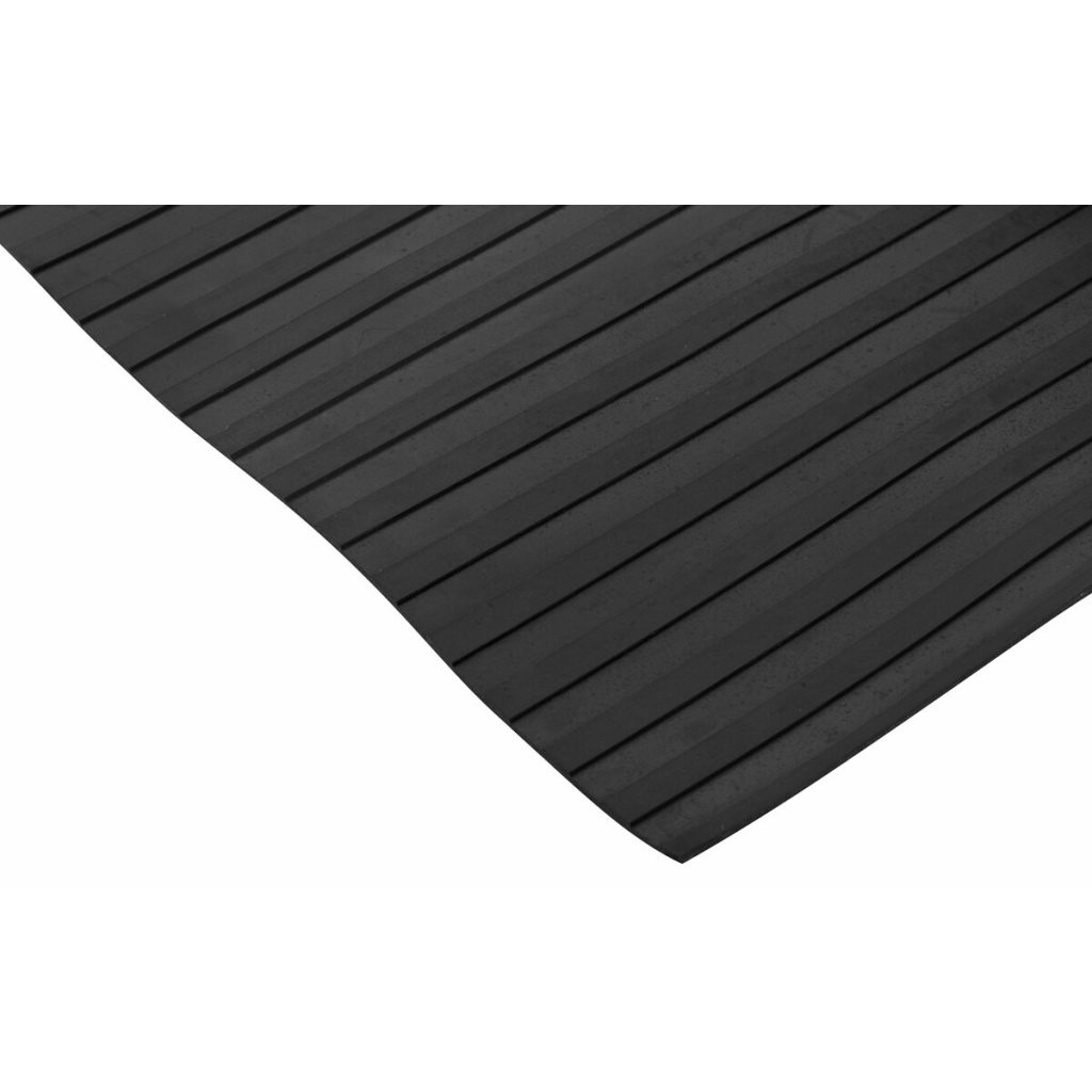 Gumijas paklājs ar platu rievu rakstu, 1200 × 3 mm