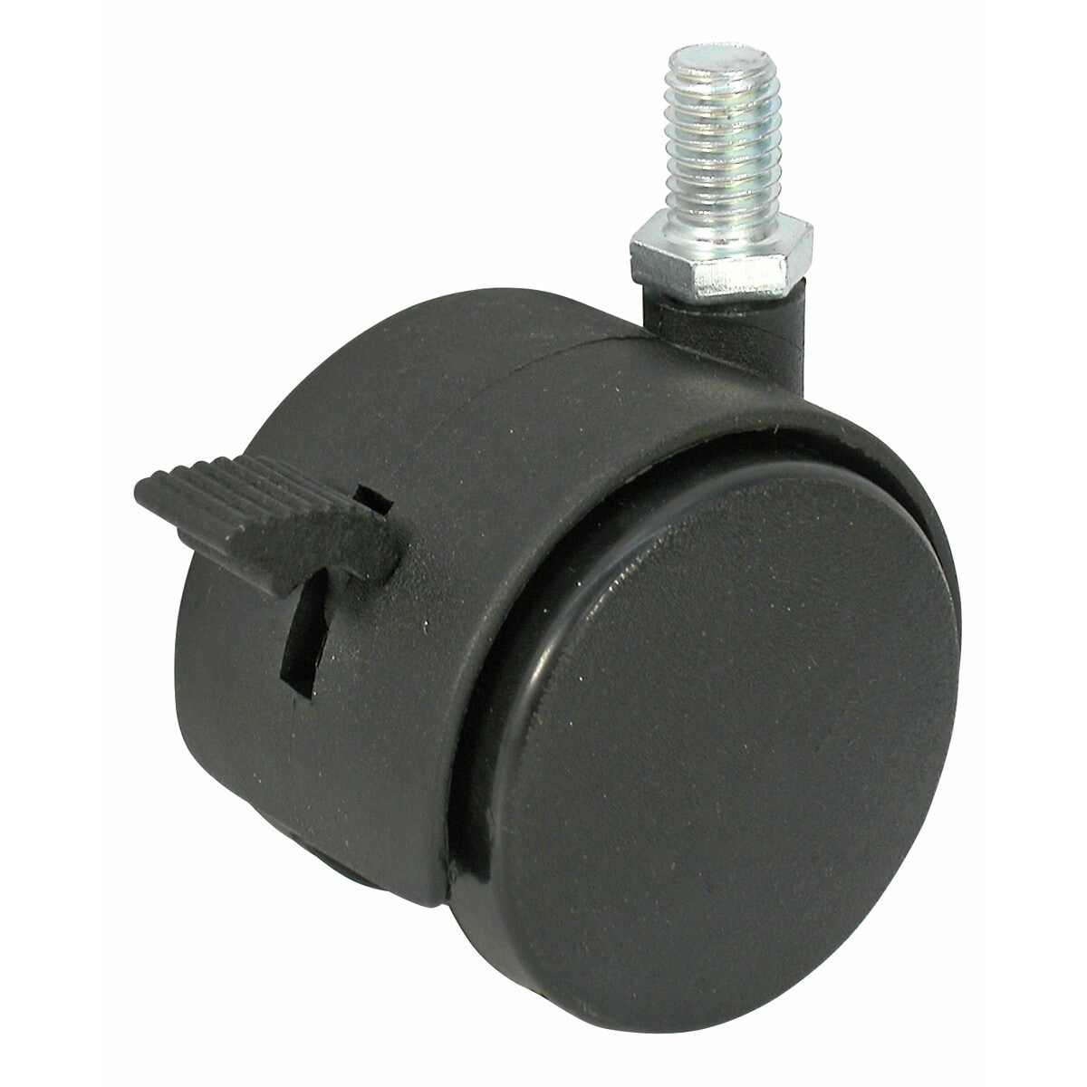 MĒBEĻU RITENIS 50 MM 4 GAB. PLASTMASAS/M-SIETS/BREMZES
