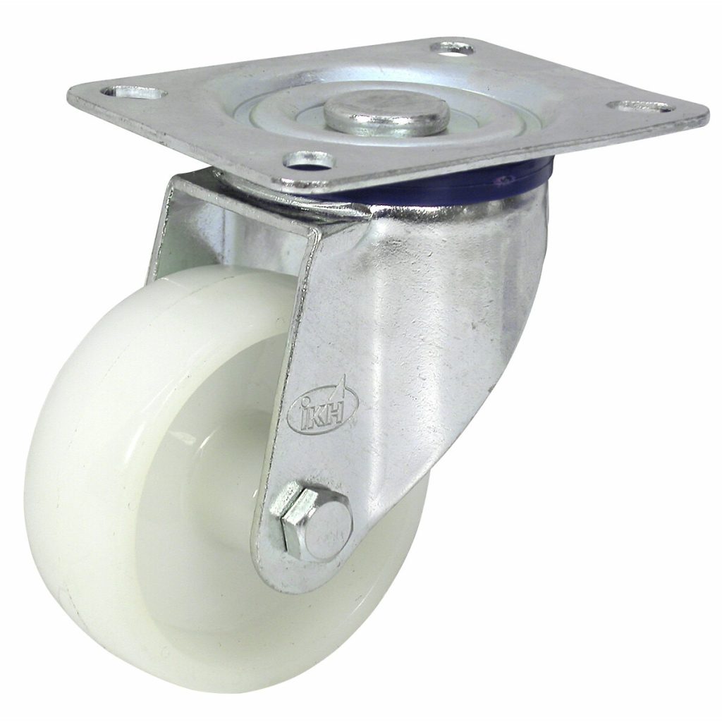 ROTĒJOŠAIS RITENIS 80 MM BALTS