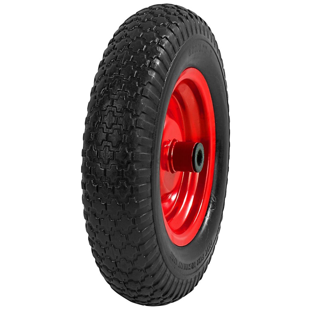 RITEŅU KOMPL. 4.00X8 PU METĀLS/SKRŪVE