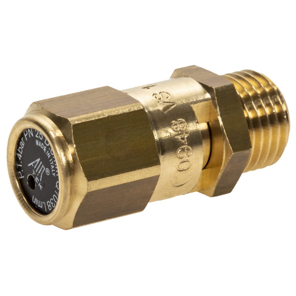 DROŠĪBAS VĀRSTS 1/4" 4BAR GAISA TEK