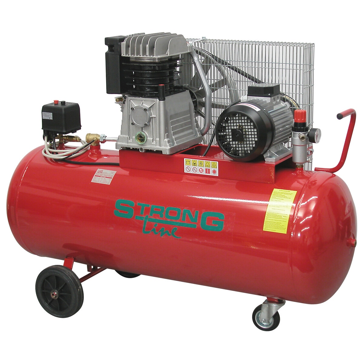 KOMPRESORS 3-FĀZU 5,5 ZS 610L/200L