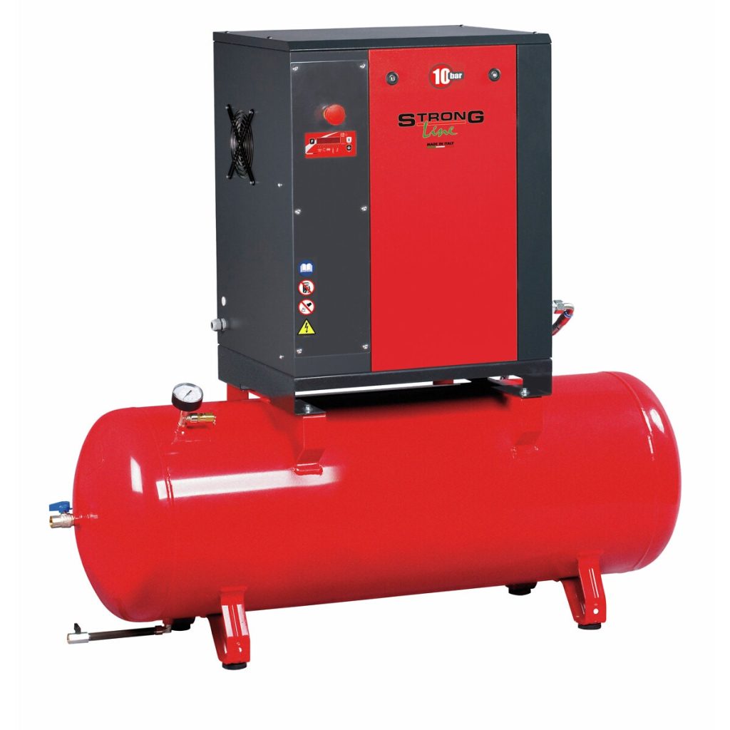 Skrūves kompresors 270l 650l 10bar