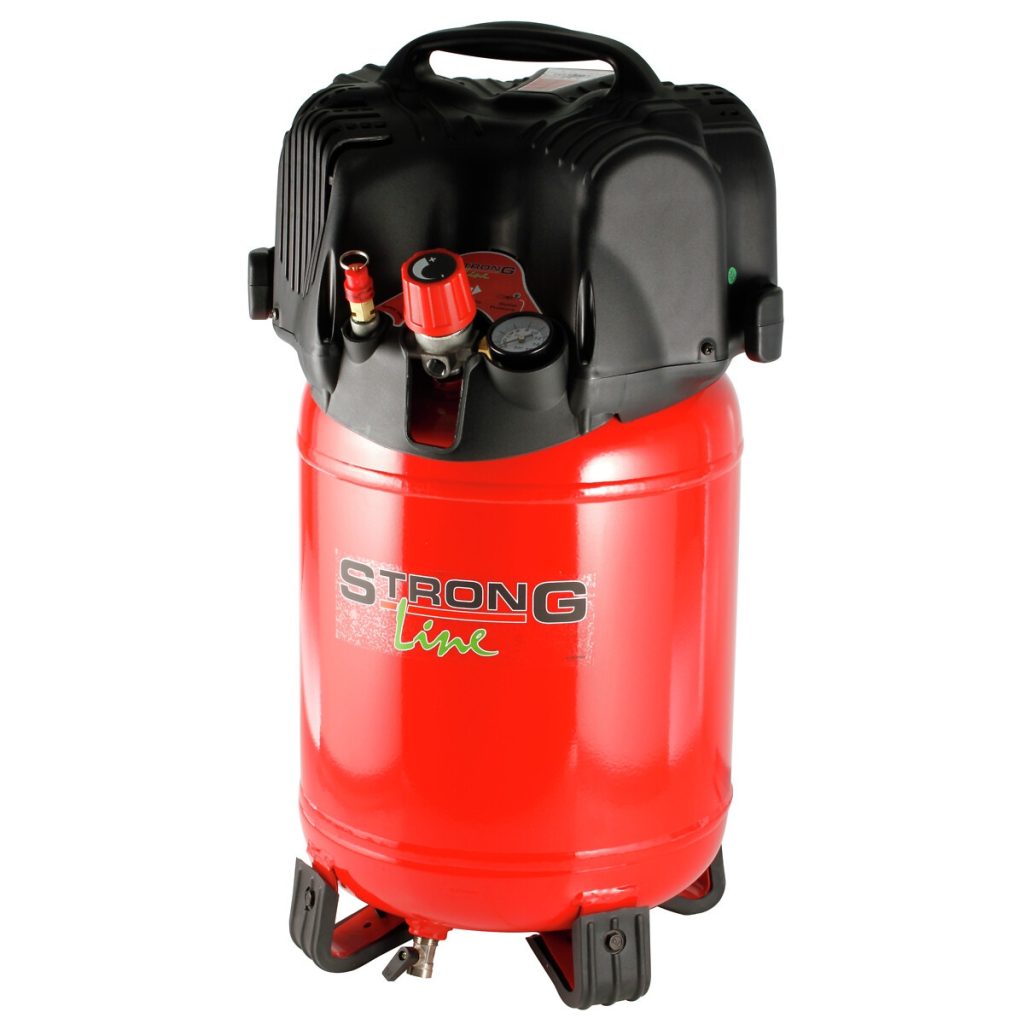 Kompresors 180l 1kw 24l vertikāls bez eļļas