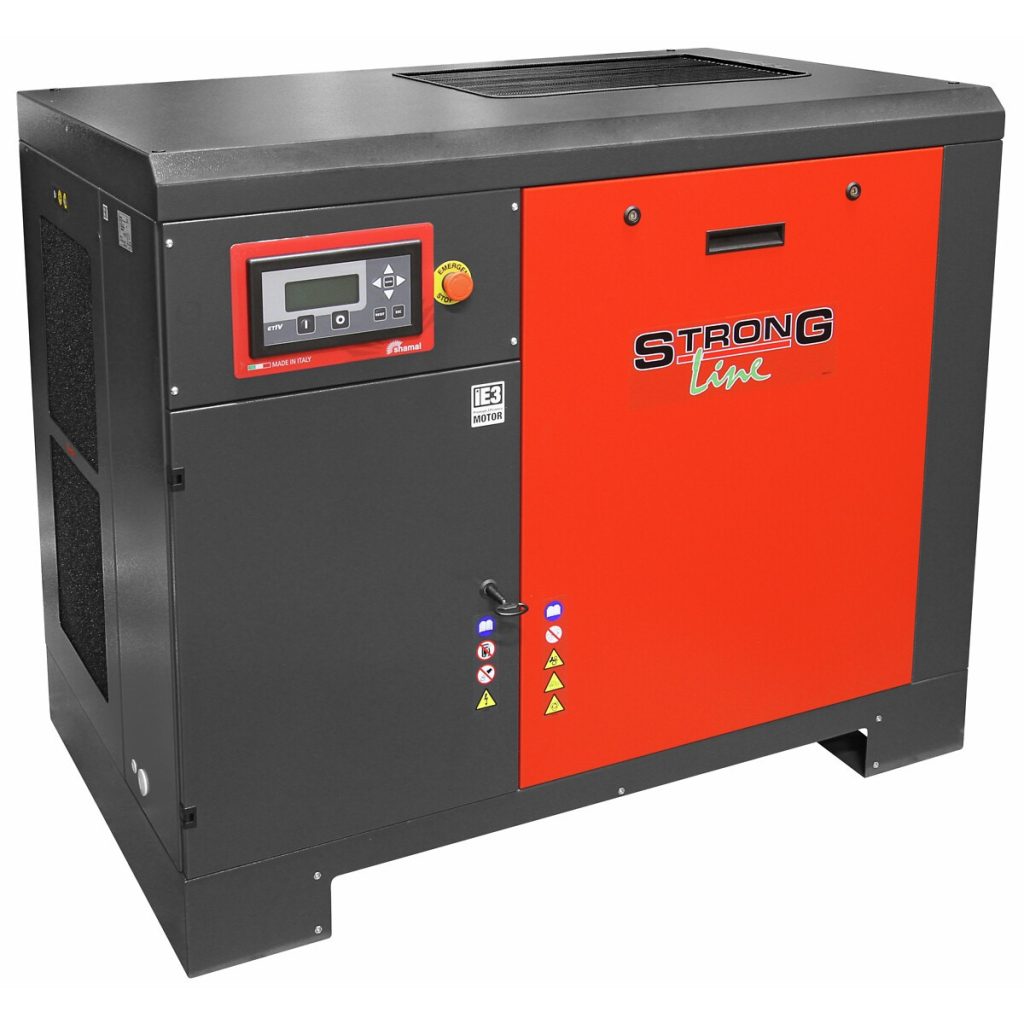 Skrūves kompresors 3000l 22kw 10bar ie3