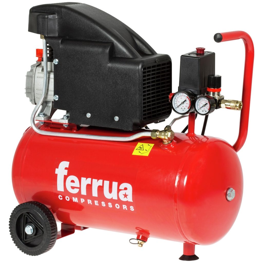 KOMPRESORS 190L 1,1KW 24L EĻĻA