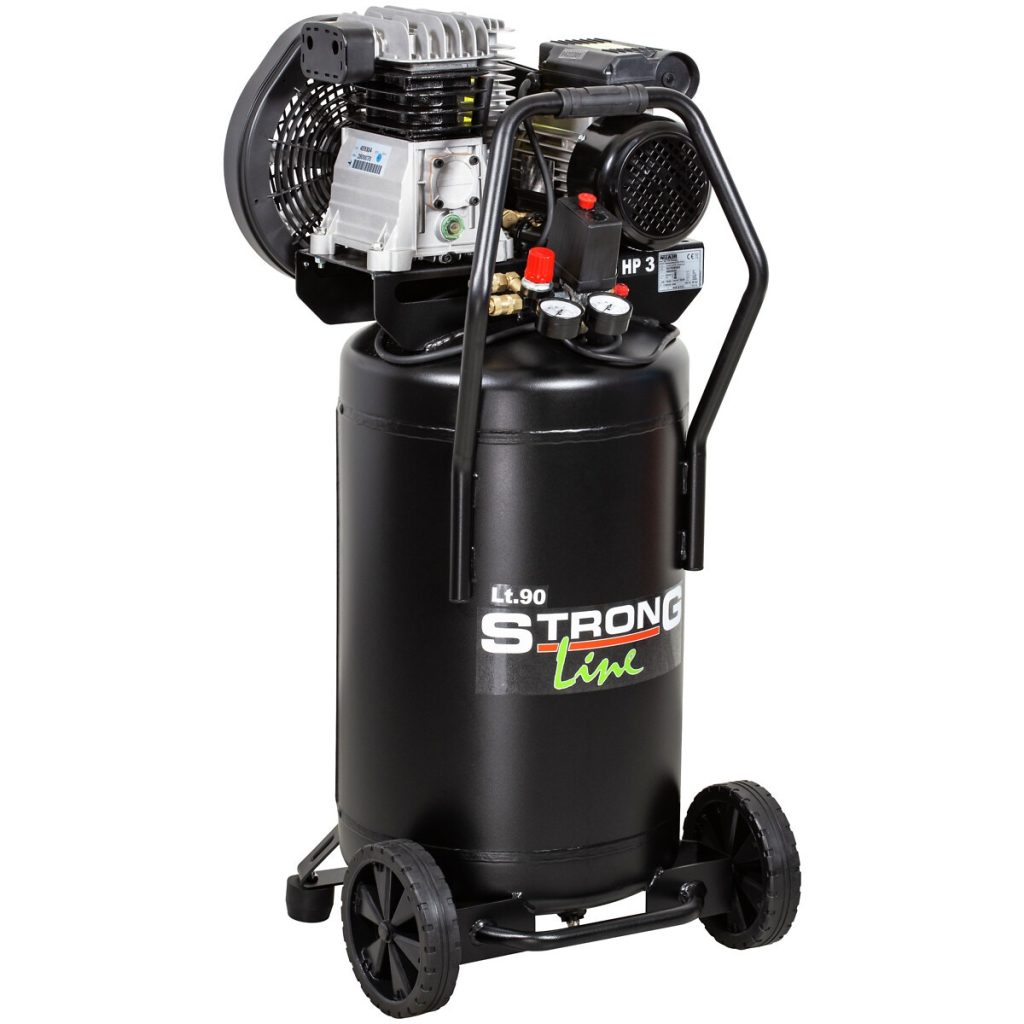 Kompresors 230v 2,2kw 330l/90l vertikāls