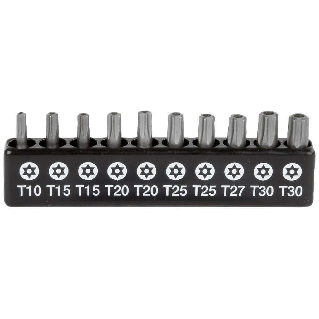 BITU KOMPLEKTS 10 GAB. TORX 25 MM