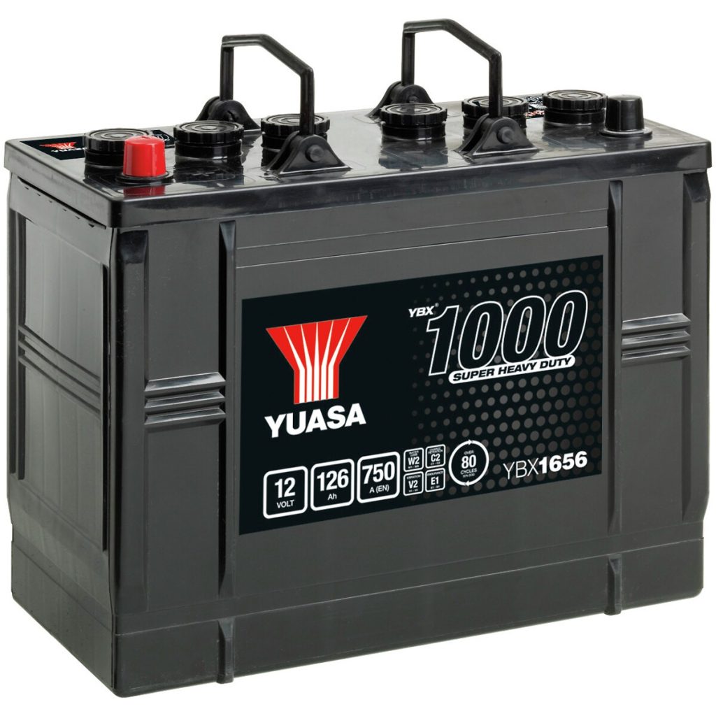 Akumulators YUASA 126AH SHD +- 347x174x285