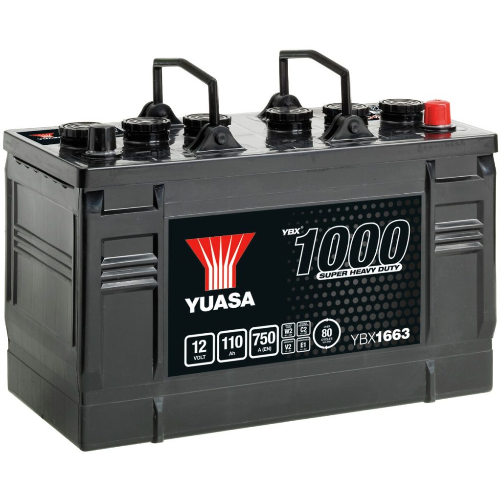 Akumulators YUASA 110AH -+ 347x174x235