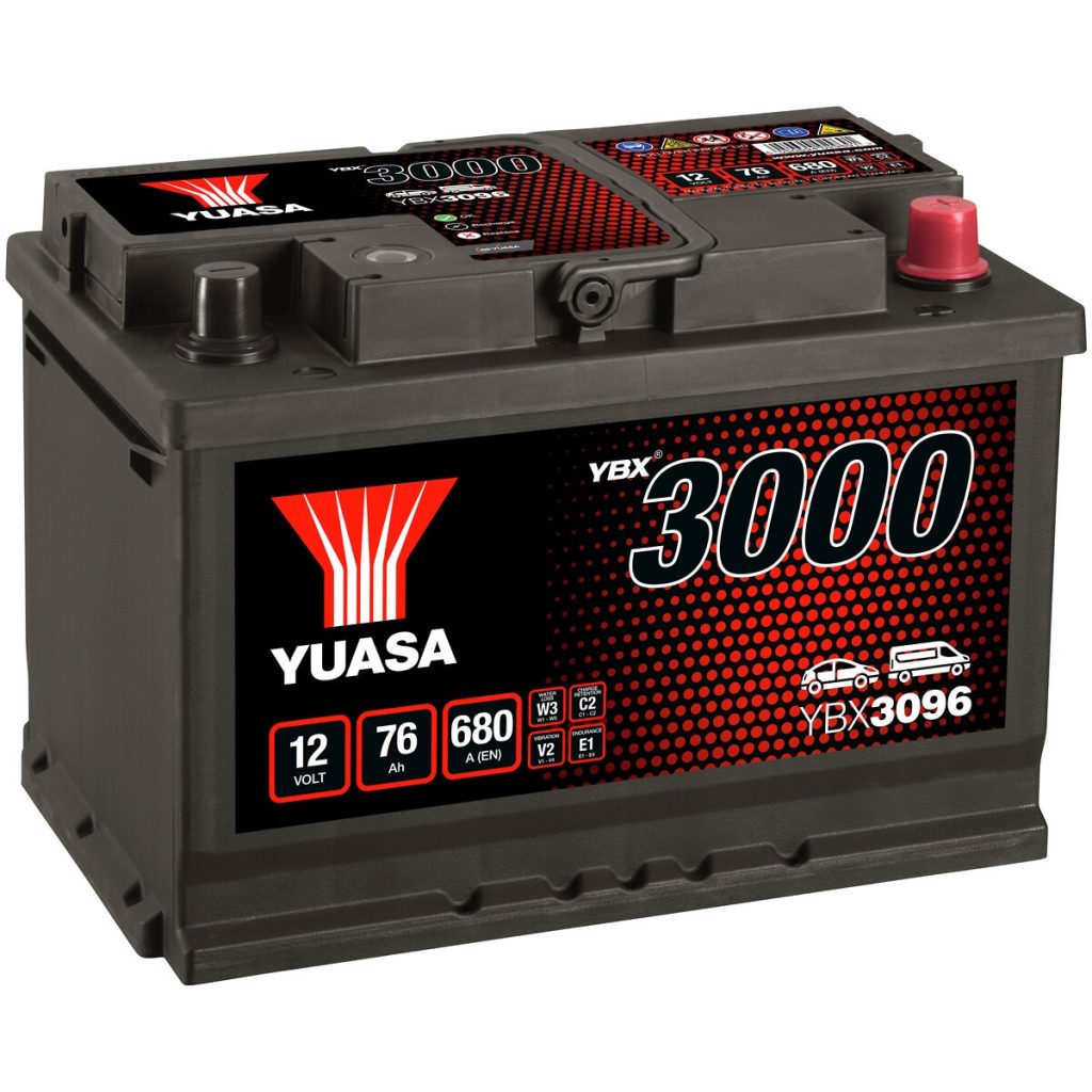 AKUMULATORS YUASA 76AH -+ 278X175X190