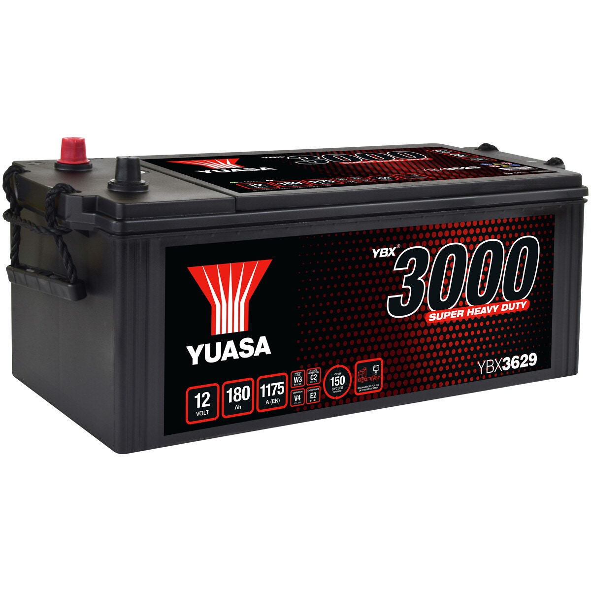 Akumulators YUASA 180AH SHD 511x222x215