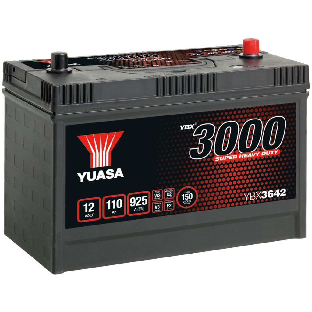AKUMULATORS YUASA 110AH SHD -+ 329X173X240