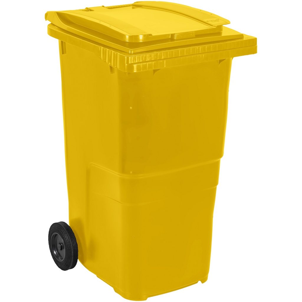 ATKRITUMU KASTES 240 L DZELTENA