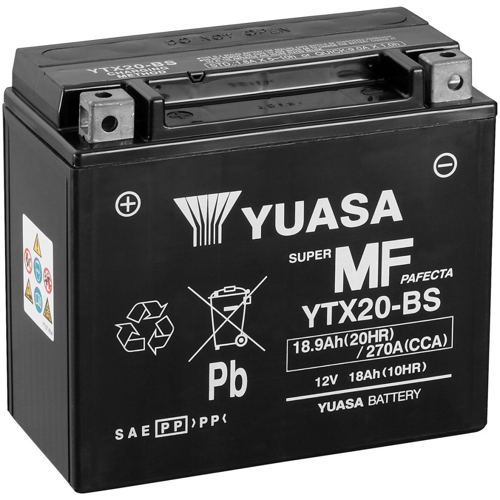 AKUMULATORS YUASA MC 18,9AH AGM +- 175X87X155