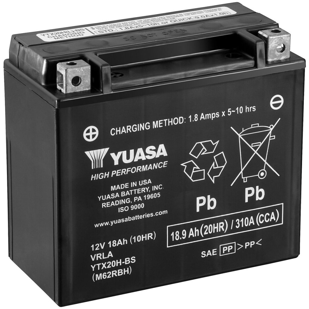 AKUMULATORS YUASA MC 18,9AH AGM +- 175X87X155