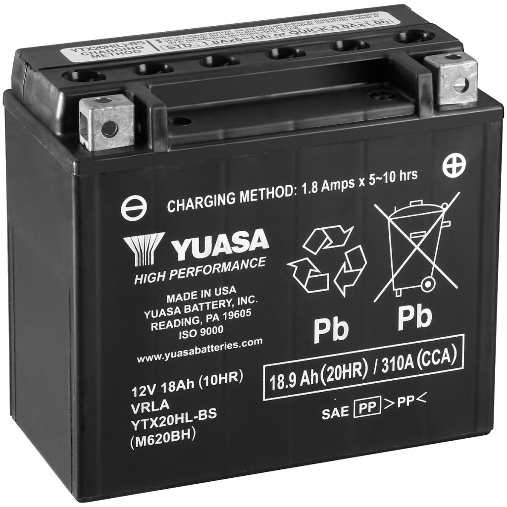 AKUMULATORS YUASA MC 18,9AH AGM -+ 175X87X155