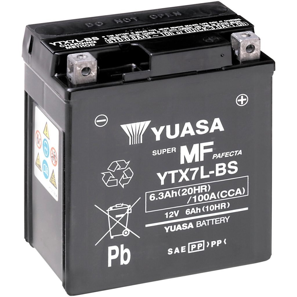 AKUMULATORS YUASA MC 6,3AH AGM -+ 115X72X132